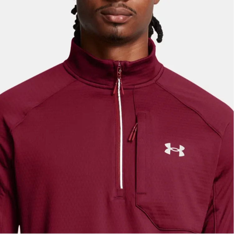 Under Armour Launch Elite Sweatshirt Men's Dark Red-4