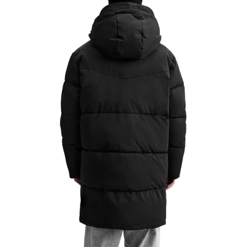 ZARA Puffer Jackets Men Black-2