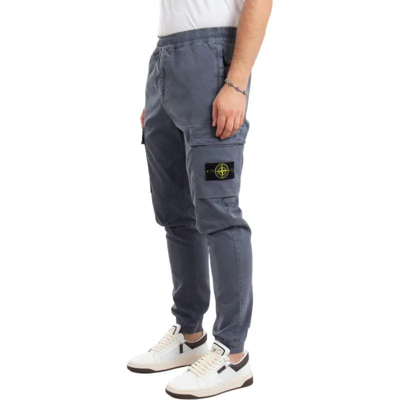 STONE ISLAND Regular Tapered Fit Cargo Pants-4