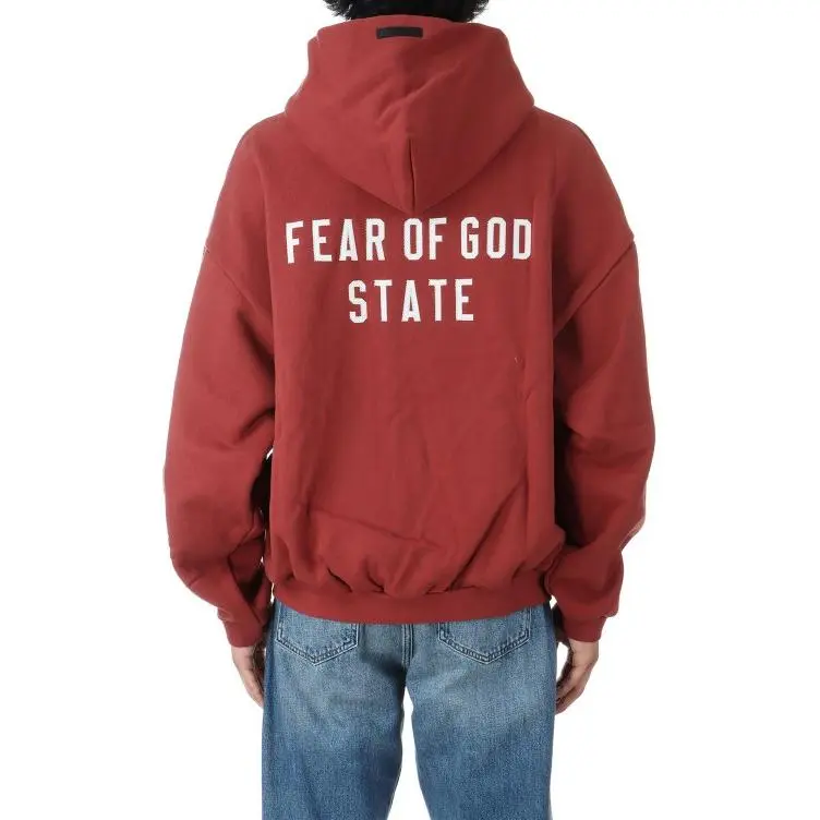 Fear Of God Essentials Heavy Fleece Fullzip Hoodie-3
