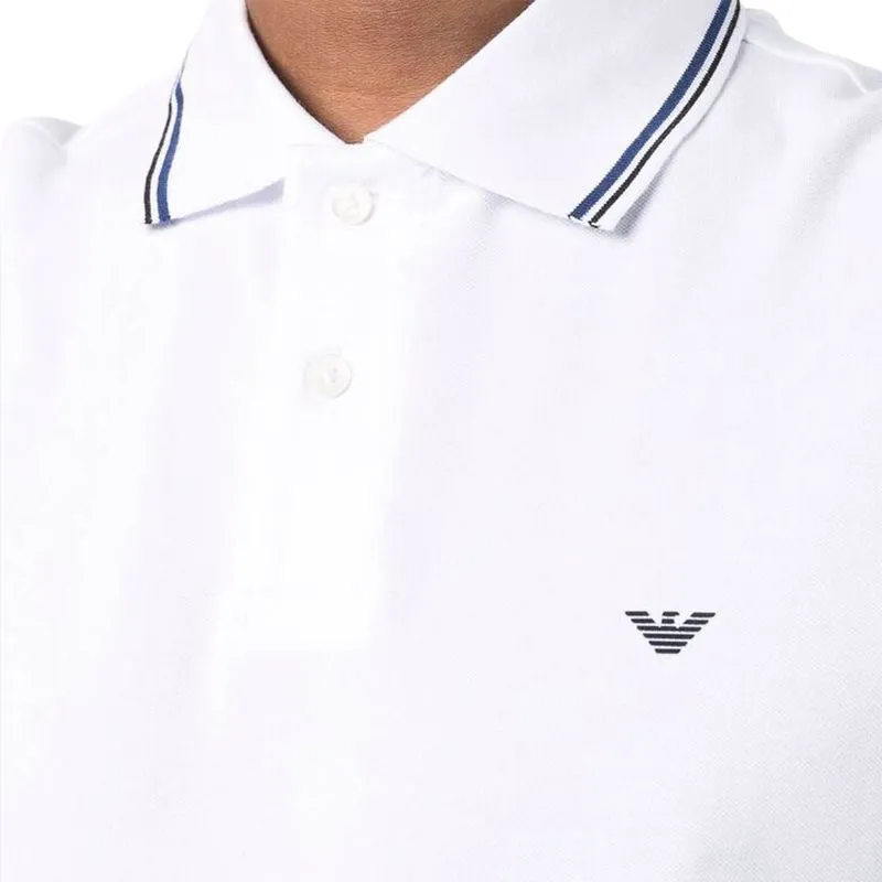 EMPORIO ARMANI Polo Shirt Men's White-4