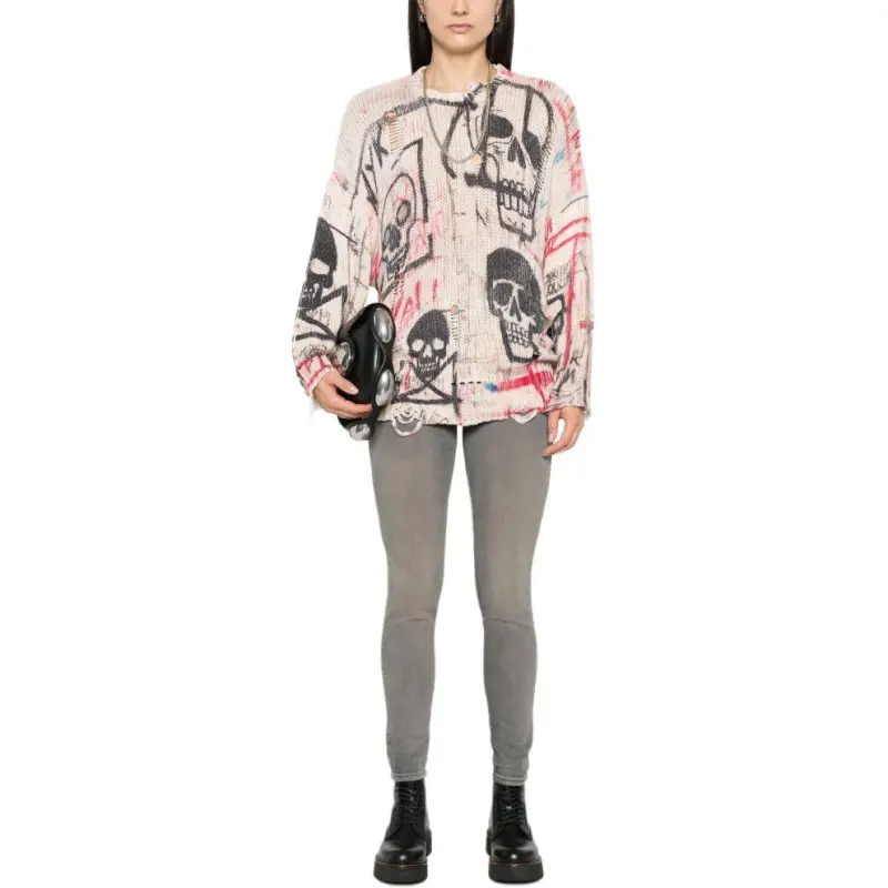 R13 Printed Sweater-1