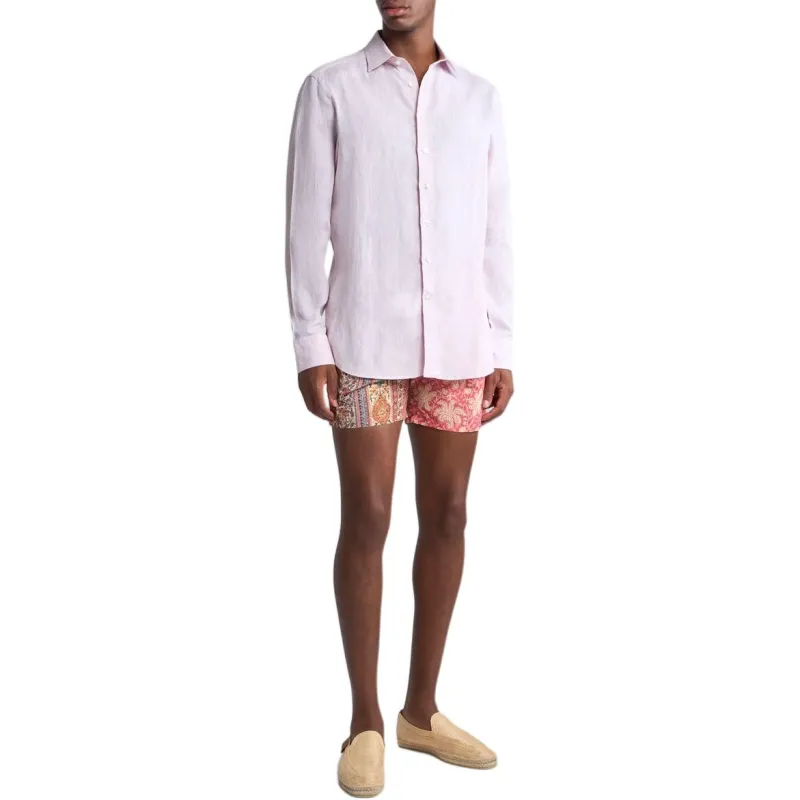 ETRO Double Pattern Swim Shorts-1