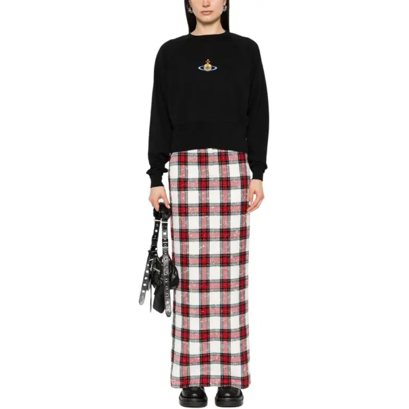 Vivienne Westwood Orb Embroidered Crewneck Sweatshirt-2