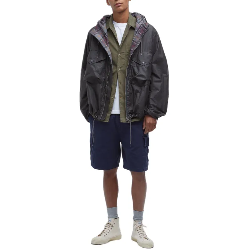 BARBOUR Utility Sapper Waxed Jacket-1