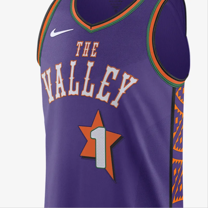 Nike Devin Booker Phoenix Suns 2024/25 City Edition Men's Nike Dri FIT Adv Nba Authentic Jersey-2