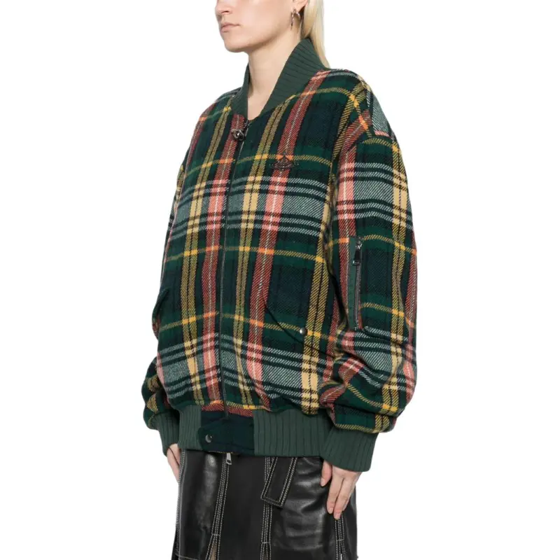 Vivienne Westwood Zipped Checked Jacket-4