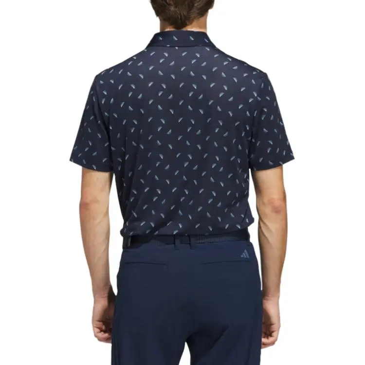 Adidas Free Shipping With AdiClub Ultimate365 Printed Mesh Polo Shirt-3