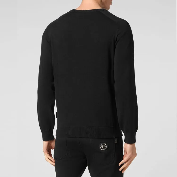 PHILIPP PLEIN Logo plaque Jumper-3