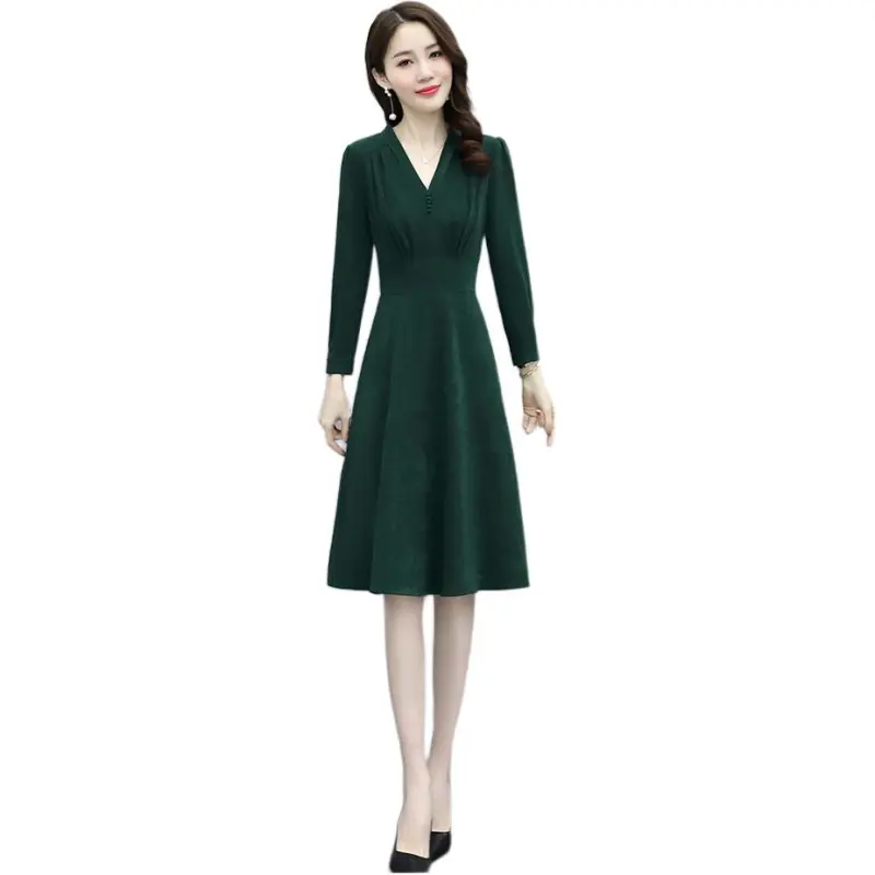 Fele.d Long Sleeved Dress Women's-5