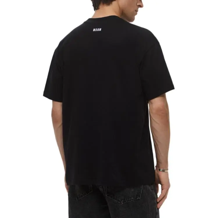 MSGM T Shirts Men Black-1
