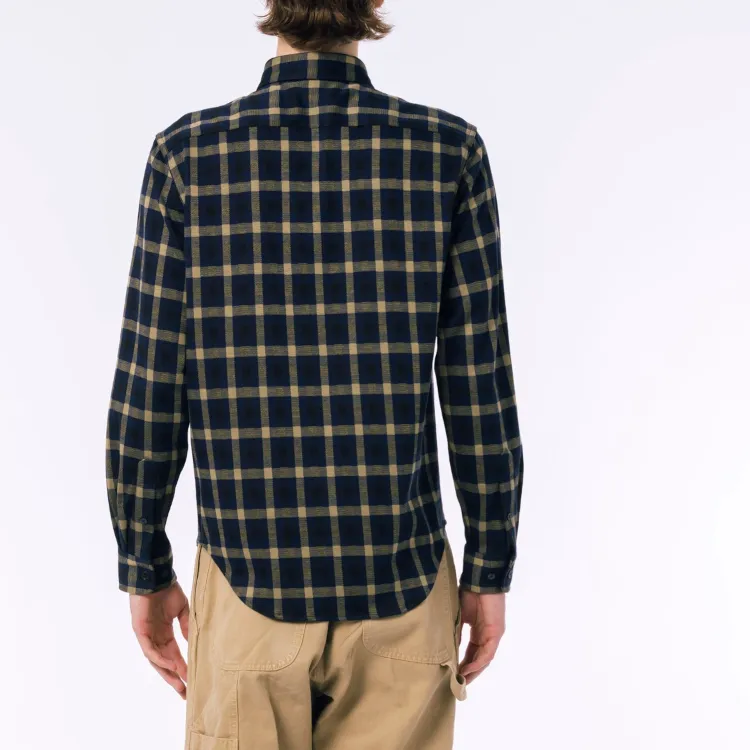 LACOSTE Shirt Men's Black/Yellow-3