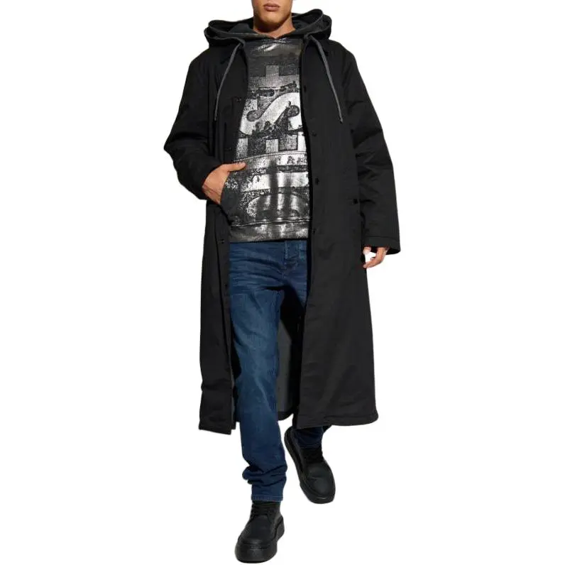DIESEL J Marlon Hooded Drawstring Jacket-4