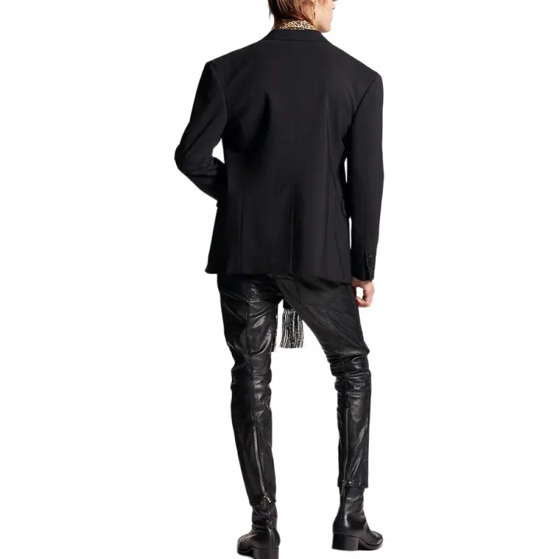 DSQUARED 2 Double Breasted Long Sleeved Blazer-4