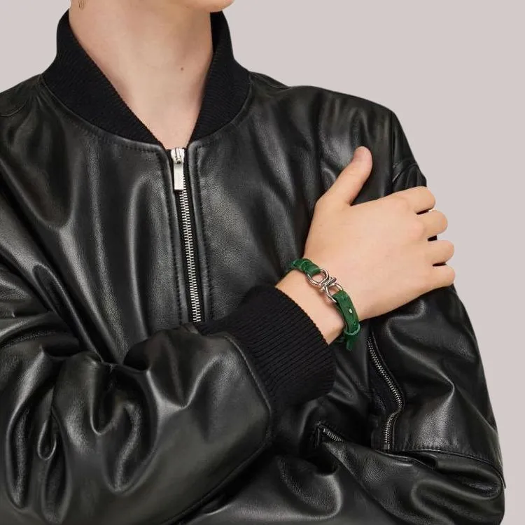 Ferragamo Gancini Braided Bracelet-3