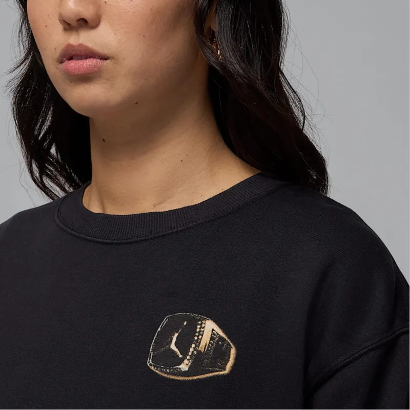 JORDAN Brooklyn Fleece Women's Crew Neck Sweatshirt-5