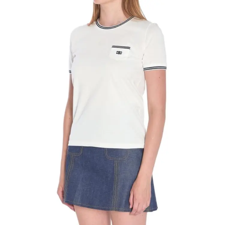 CELINE T Shirts Women's White-2