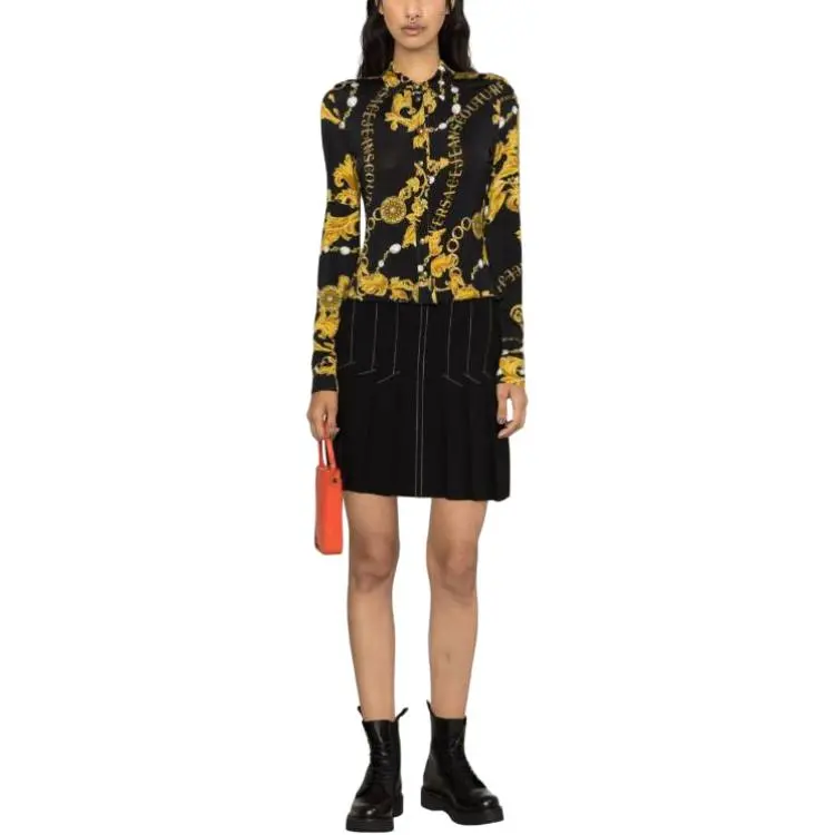 VERSACE JEANS COUTURE Shirts Women's Black-1