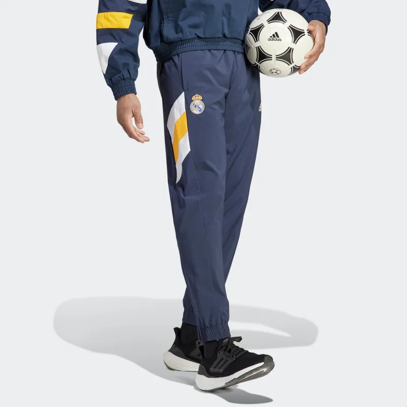 Adidas Knitted Sweatpants Men's Dark Navy Blue-1