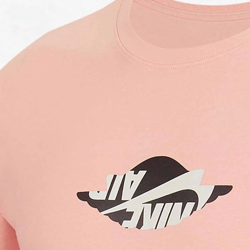 Jordan Air Jordan Classics T Shirt Men's Coral Red-1