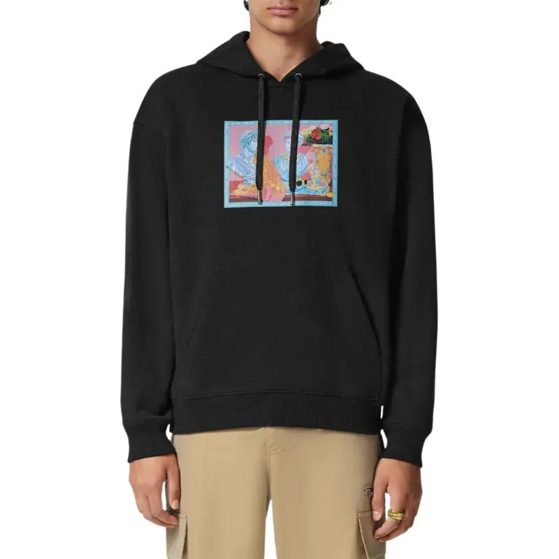 VERSACE Gallery Drawstring Hoodie-1