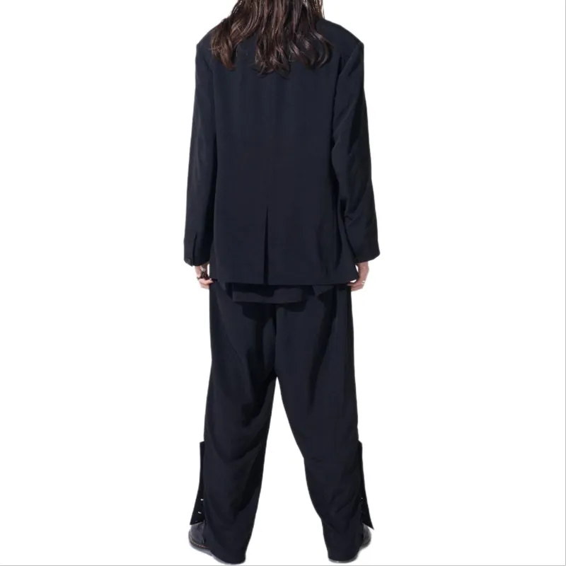 Yohji Yamamoto S'YTEFW24 Jacket Unisex Black-3
