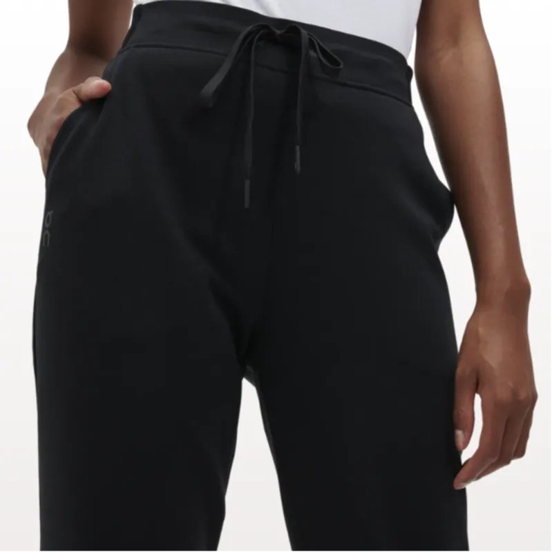 On Sweat Pants Athletic Trousers Women's Black-3