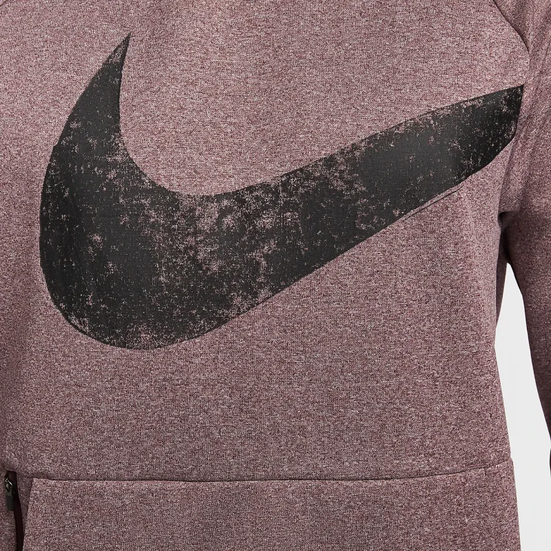 Nike Therma FIT Sweatshirt Men's Bright Burgundy Red-5