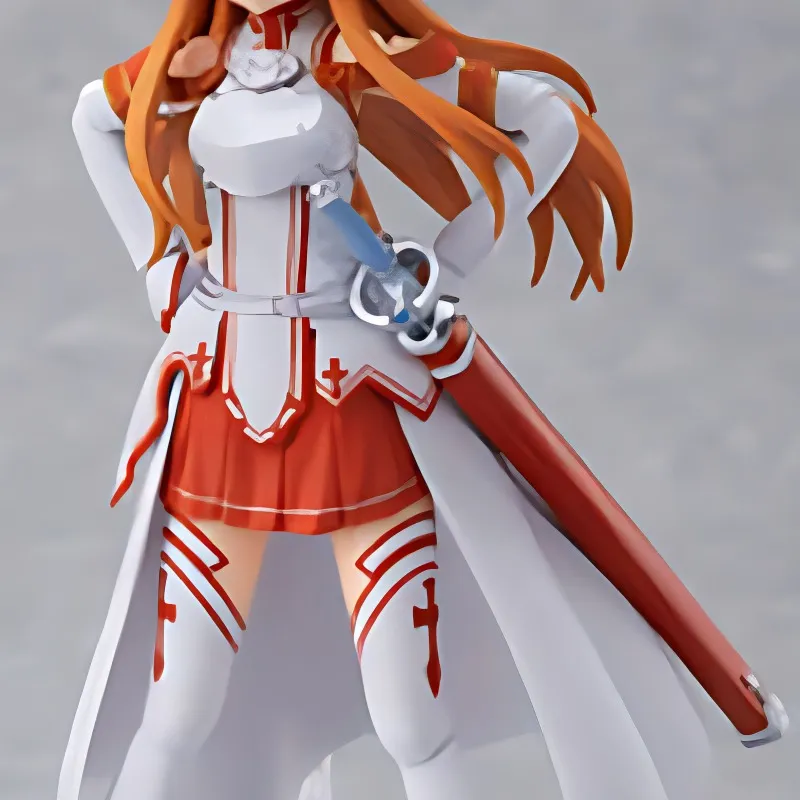 MAX Factory Asuna/Kikuchi Asuna Figma Sword Art Online Asuna Action Figure 13.5cm Scale Figures-3