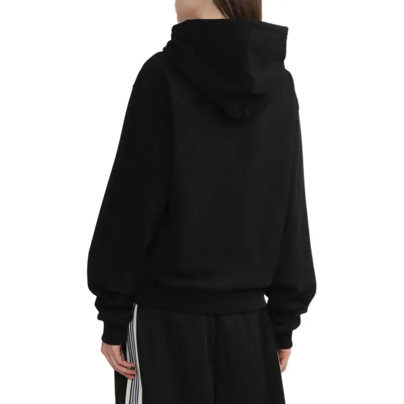 WE11DONE Logo appliqué Hoodie-4