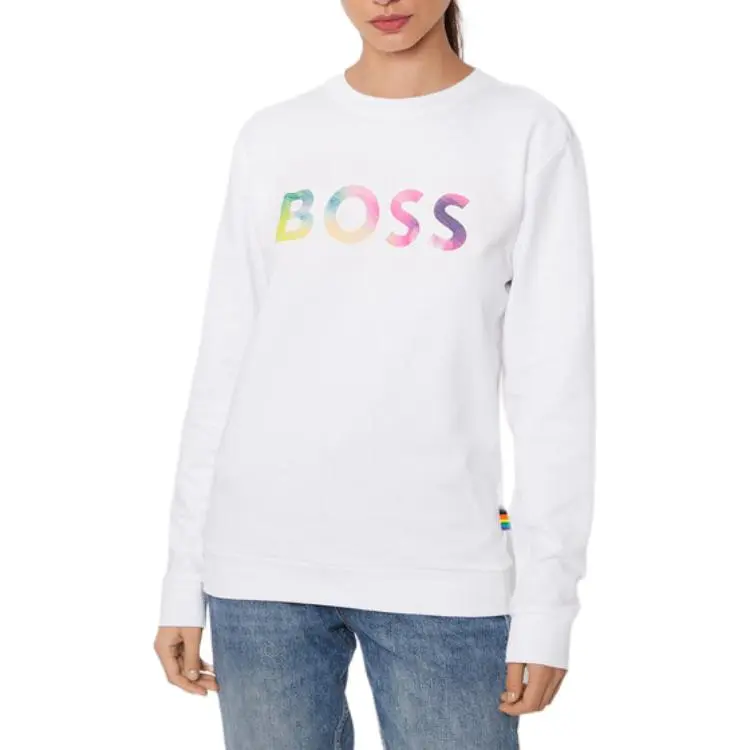 HUGO BOSS Sweatshirt Women's White-2