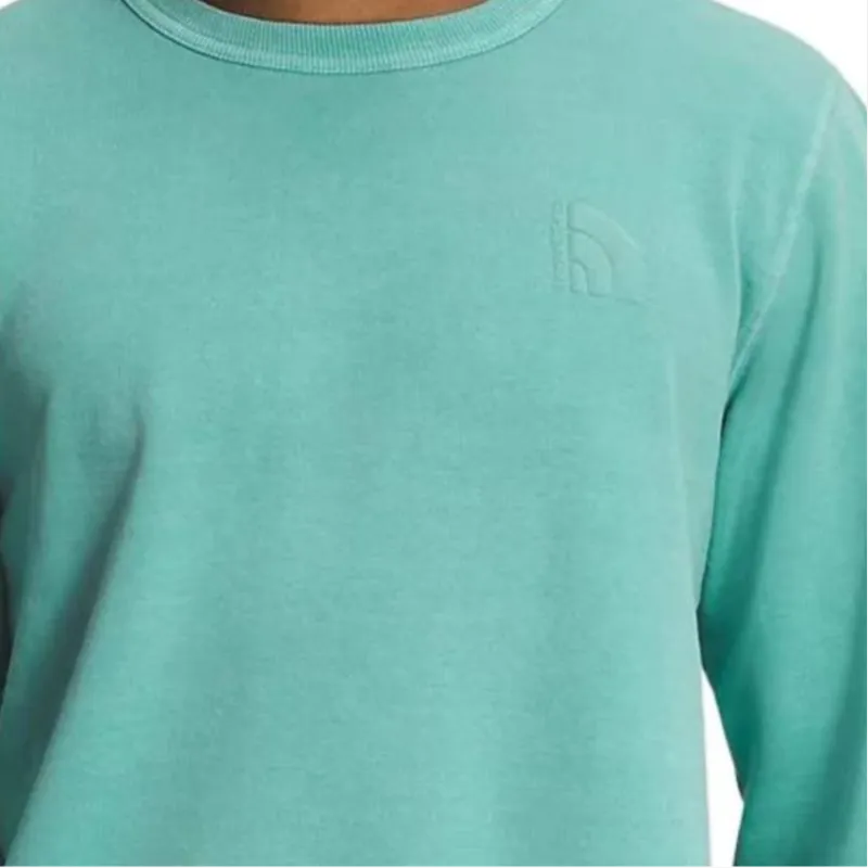 THE NORTH FACE Garment Dye Crew Sweatshirt Men's Mustard-3