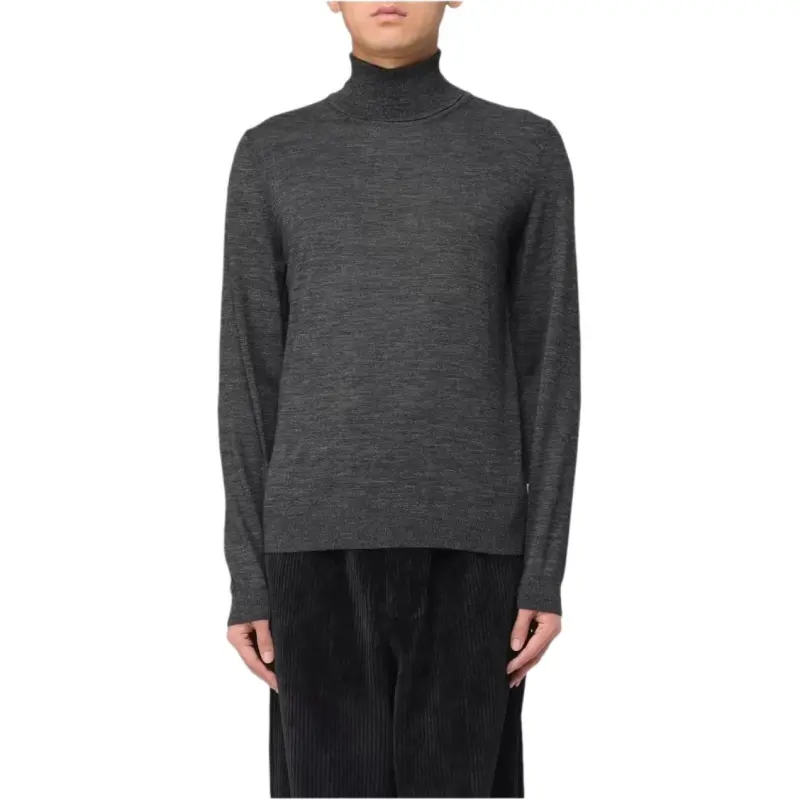 HUGO BOSS Slim Fit Roll Neck Jumper-3