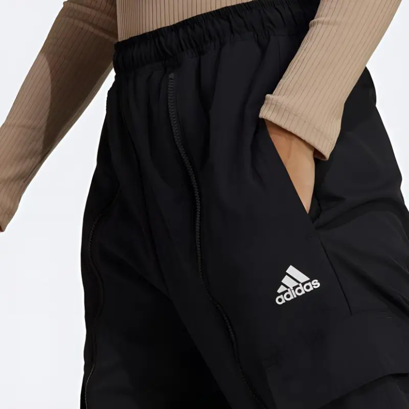 Adidas Knitted Sweatpants Women's Black-4
