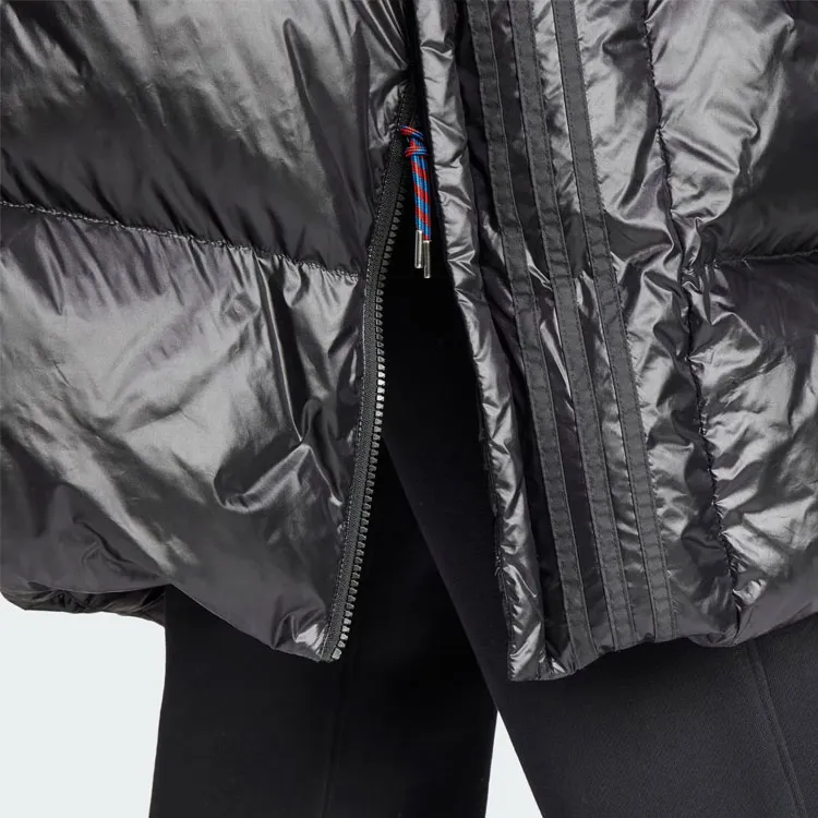 Adidas Originals Stripe-detail Puffer Coat-5
