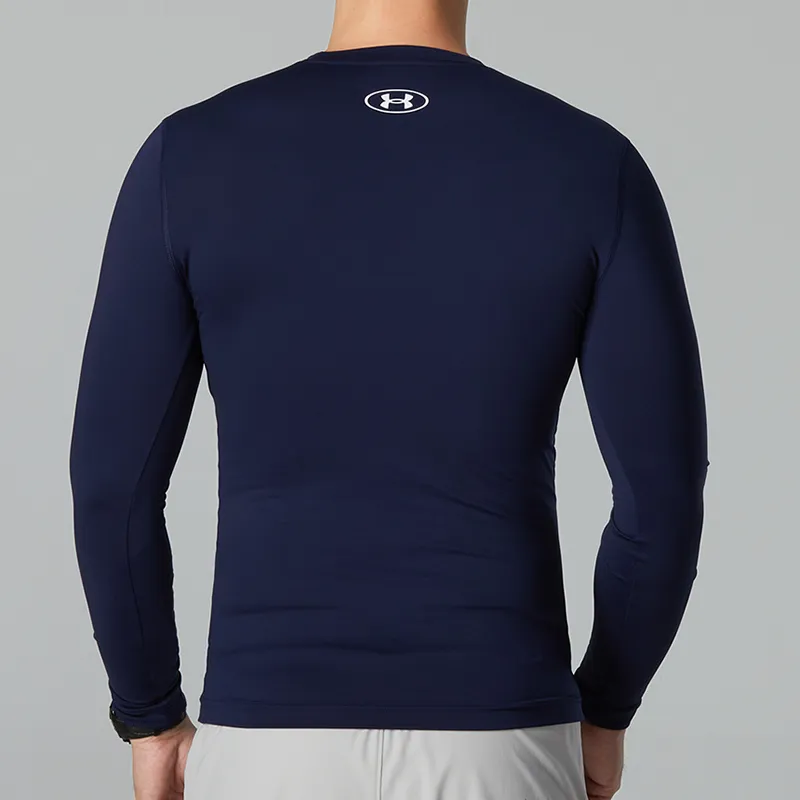 Under Armour Fitness Clothing Men Navy Blue-4