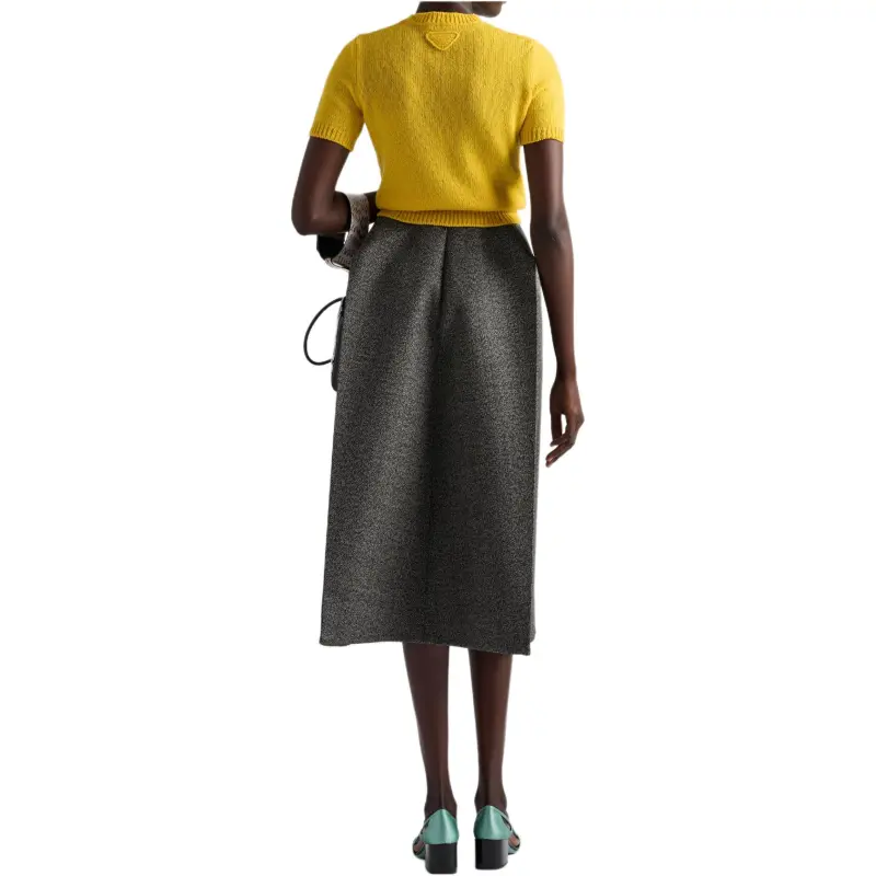 PRADA T-Shirts Women's Yellow-2