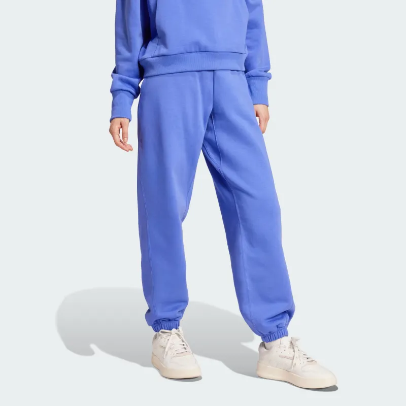 Adidas x Loose Sportswear All Szn Knitted Sports Pants Women's Half Cobalt Blue-1