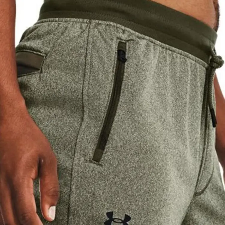 Under Armour Knitted Sweatpants Men's Green-5