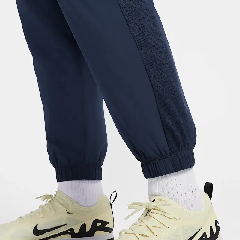 Nike Dri Fit Knitted Sports Pants Men's Deep Navy Blue-4