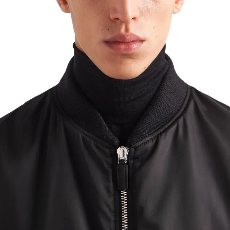 PRADA Re Nylon Bomber Jacket-3