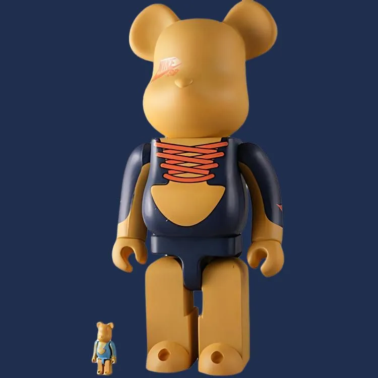 Bearbrick X Nike Three Bearbrick 50% & Yellow-2
