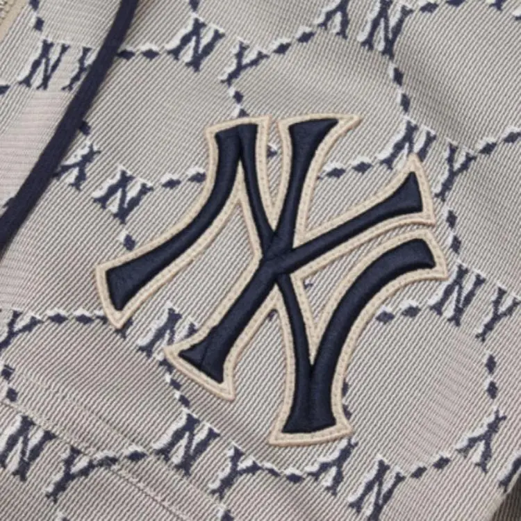 MLB Cropped Coats Women's Gray-3
