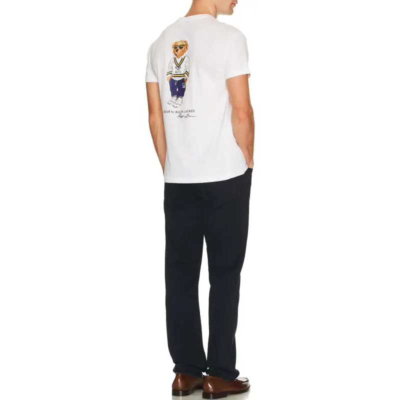 Polo Ralph Lauren Classic Fit Polo Bear Jersey T Shirt-3