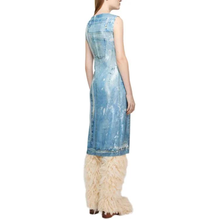 Acne Studios Printed Sequin Dress-2
