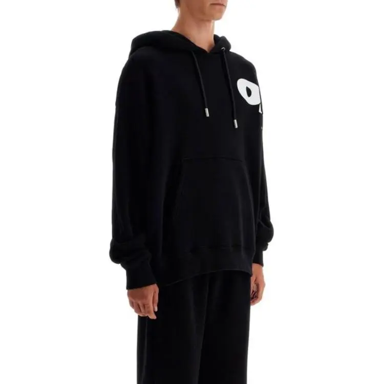OFF WHITE Shared Logo Cotton Hoodie-4