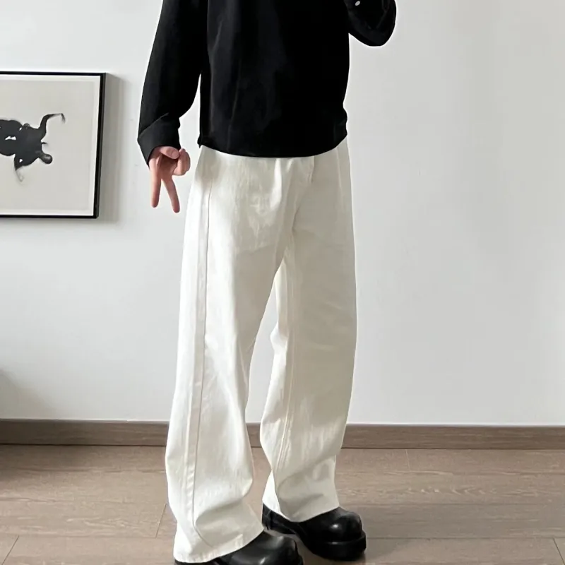 HLPT Jeans Unisex White-5