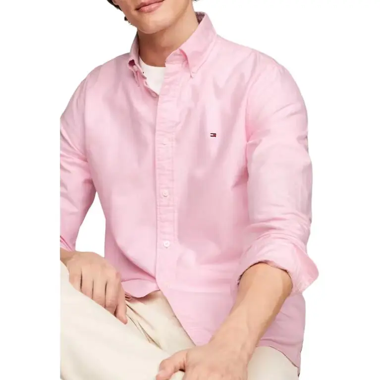 Tommy Hilfiger Shirt Men's Pink-4