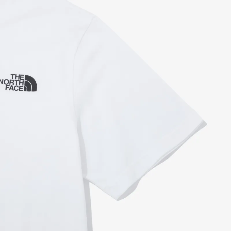 THE NORTH FACE TNF HANGEUL S/S R/TEE 3 T Shirt Men's White-4