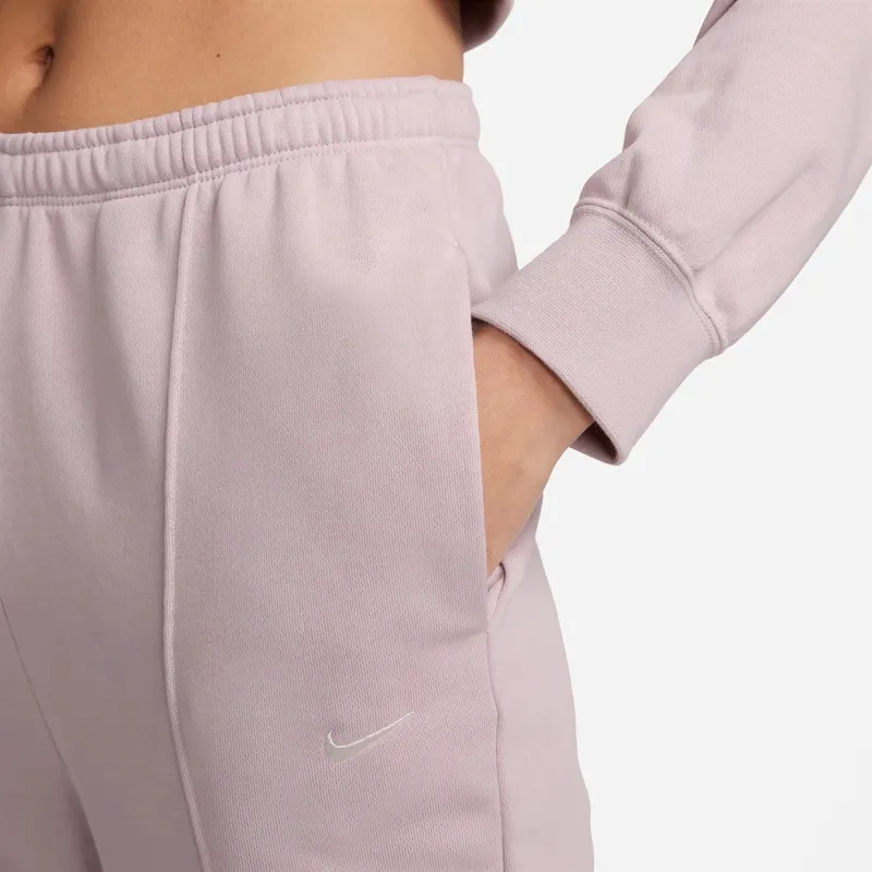 Nike Knitted Sports Pants Women's Pink-3